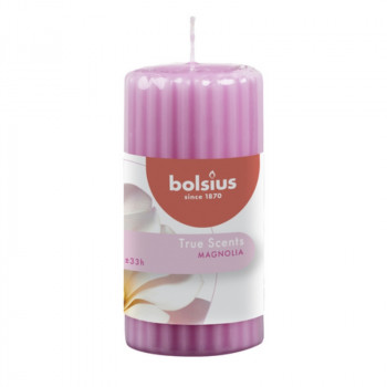 Bolsius True Scents αρωματικό κερί κυλινδρικό Ø58 x 120 mm, μανόλια