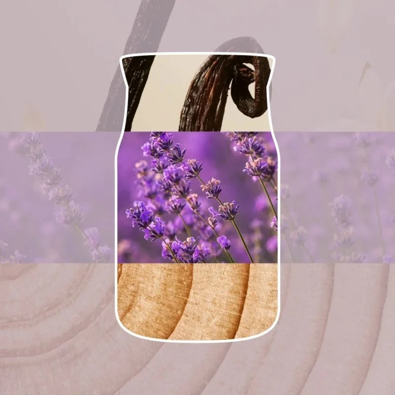 Yankee Candle κερί Dried Lavender & Oak, μεσαίο