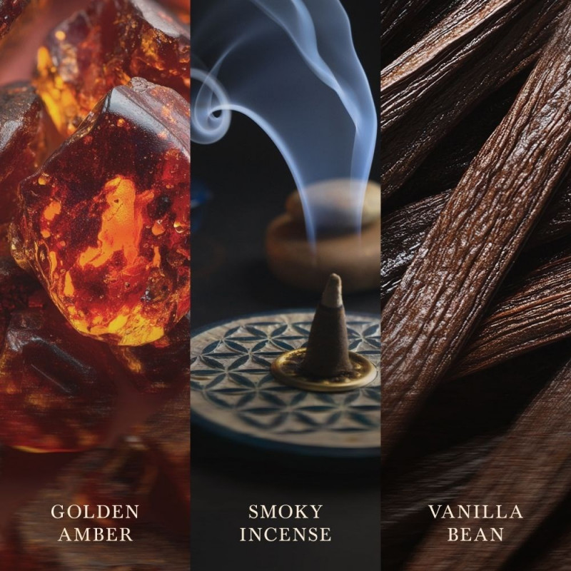 WoodWick Radiant Amber κερί, μεσαίο