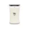 WoodWick White Teak Κερί, μεγάλο, 610 g
