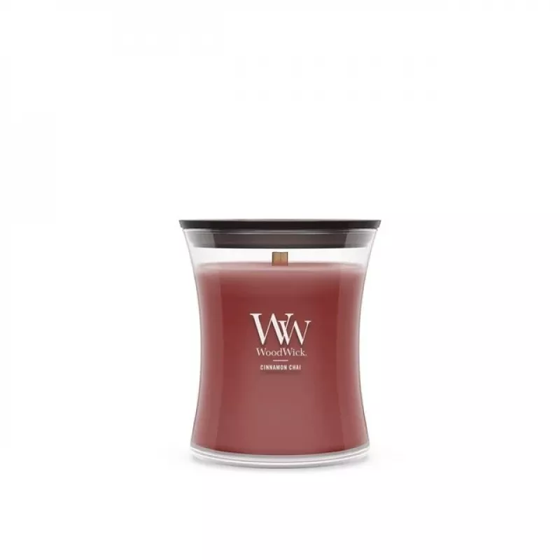 WoodWick μικρό κερί, Cinnamon Chai