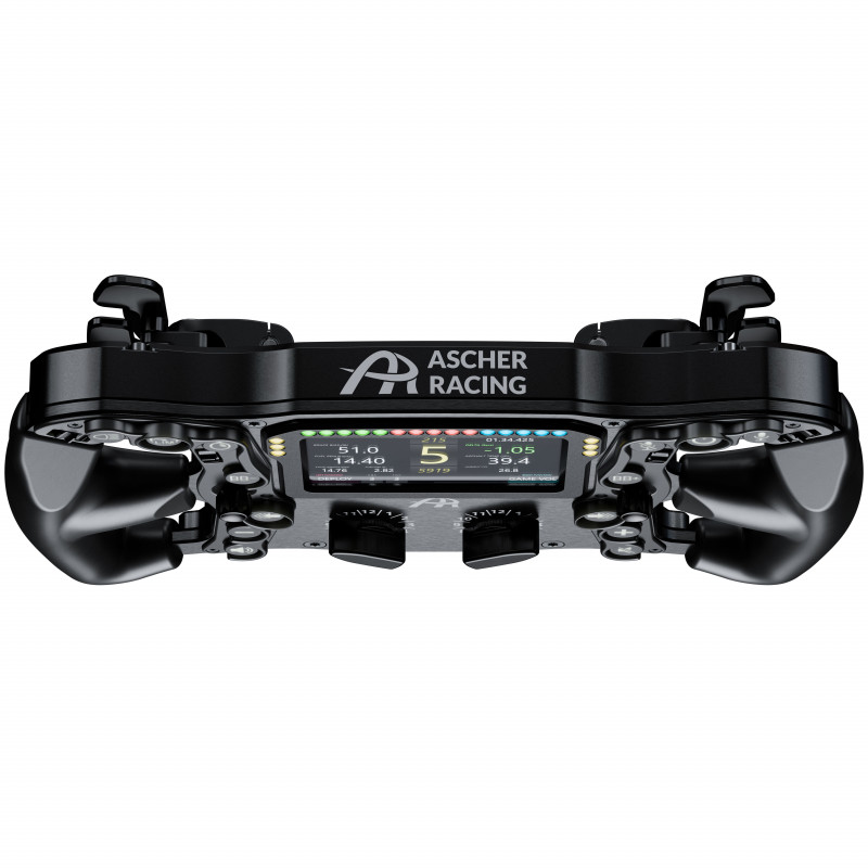 Ascher Racing Ultimate Black Edition Sim-Racing Τιμόνι
