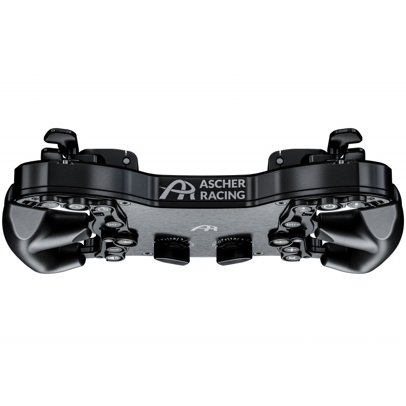 Ascher Racing Pro-USB Black Edition Sim-Racing Τιμόνι