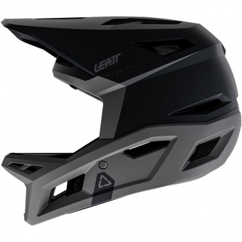 Leatt MTB Gravity 4.0 V26 Full-Face ποδηλατικό κράνος, Stealth Black/Γκρι, L