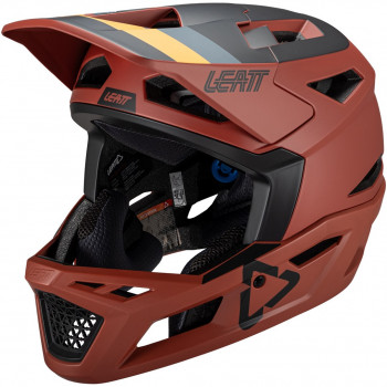 Leatt MTB Gravity 4.0 V25 Full-Face κράνος ποδηλασίας, Lava, M