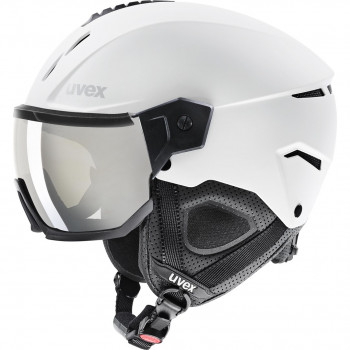 UVEX Instinct Visor κράνος σκι, Μαύρο/Λευκό, 53-55 cm (56/6/260/50)