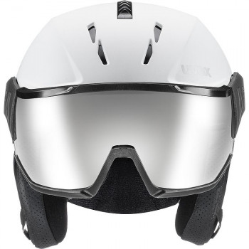 UVEX Instinct Visor κράνος σκι, Μαύρο/Λευκό, 53-55 cm (56/6/260/50)