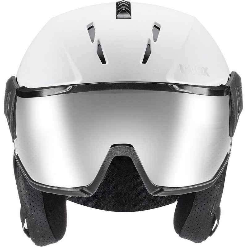 UVEX Instinct Visor κράνος σκι, Μαύρο/Λευκό, 56-58 cm (56/6/260/50)