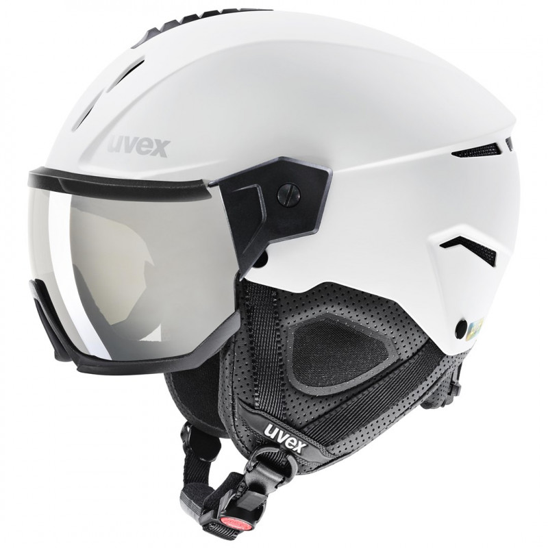 UVEX Instinct Visor κράνος σκι, Μαύρο/Λευκό, 56-58 cm (56/6/260/50)