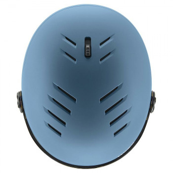 UVEX Wanted Visor κράνος σκι, Πέτρα/Μπλε, 58-61