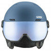 UVEX Wanted Visor κράνος σκι, Πέτρα/Μπλε, 58-61