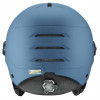 UVEX Wanted Visor κράνος σκι, Πέτρα/Μπλε, 58-61