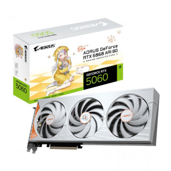 Gigabyte AORUS GeForce RTX 5060 ARI 8G κάρτα γραφικών - 8GB GDDR7, 128 Bit, PCIe 5.0
