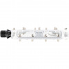 Leatt AllMtn 6.0 Flat πεντάλ ποδηλάτου, στενή πλατφόρμα 114x100 mm, ασημί