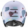 UVEX Rocket jr. Visor Παιδικό κράνος σκι 54-58, λεβάντα