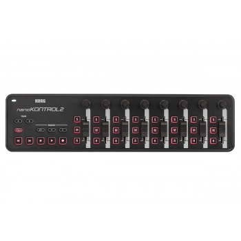 Korg nanoKONTROL2 USB-MIDI-Controller, μαύρο