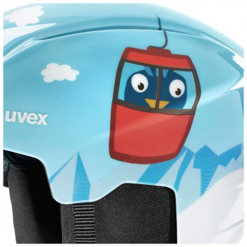 UVEX Viti σετ παιδικό κράνος σκι, Μπλε, 46-50 (56/S/317/10)