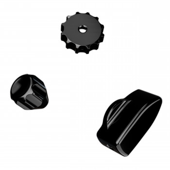 Ascher Racing Knob Kit Pro για τιμόνια Sim-Racing, Stealth Black
