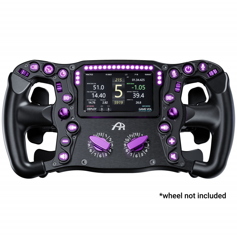 Ascher Racing Knob Kit Pro σετ περιστροφικών κουμπιών, Champion Purple