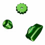 Ascher Racing Knob Kit Pro σετ περιστροφικών κουμπιών, Maniti Green
