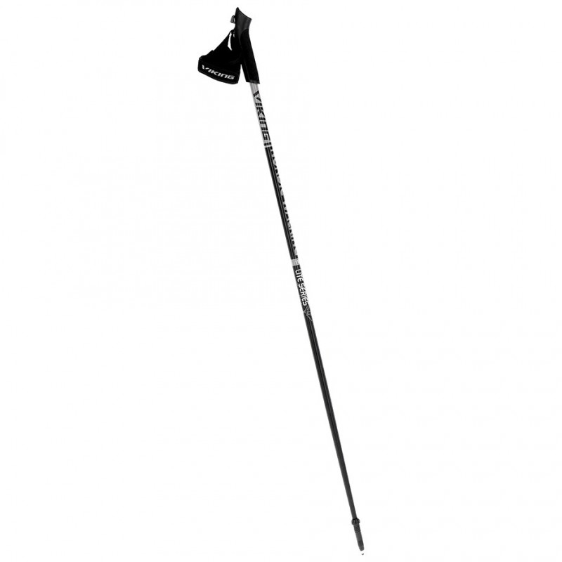 VIKING Lite Pro μπαστούνια Nordic Walking 115 cm, ασημί/μαύρο