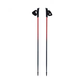 Viking Pro-Trainer μπαστούνια Nordic Walking για ενήλικες, 115 cm, κόκκινα