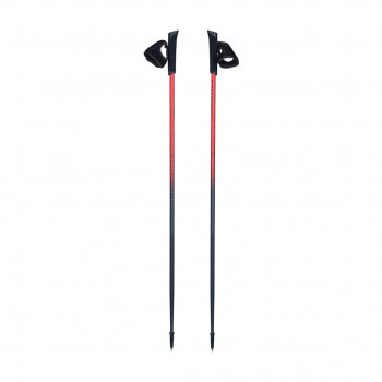 Viking Pro-Trainer μπαστούνια Nordic Walking για ενήλικες, 120 cm, κόκκινα