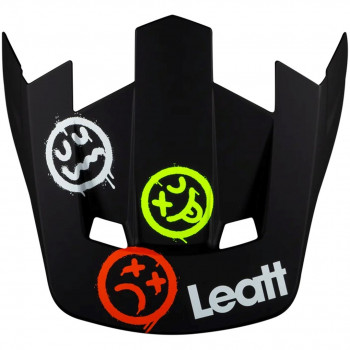 Leatt ζελατίνα για κράνος MTB Gravity 1.0 V25 (M-XXL), μαύρη