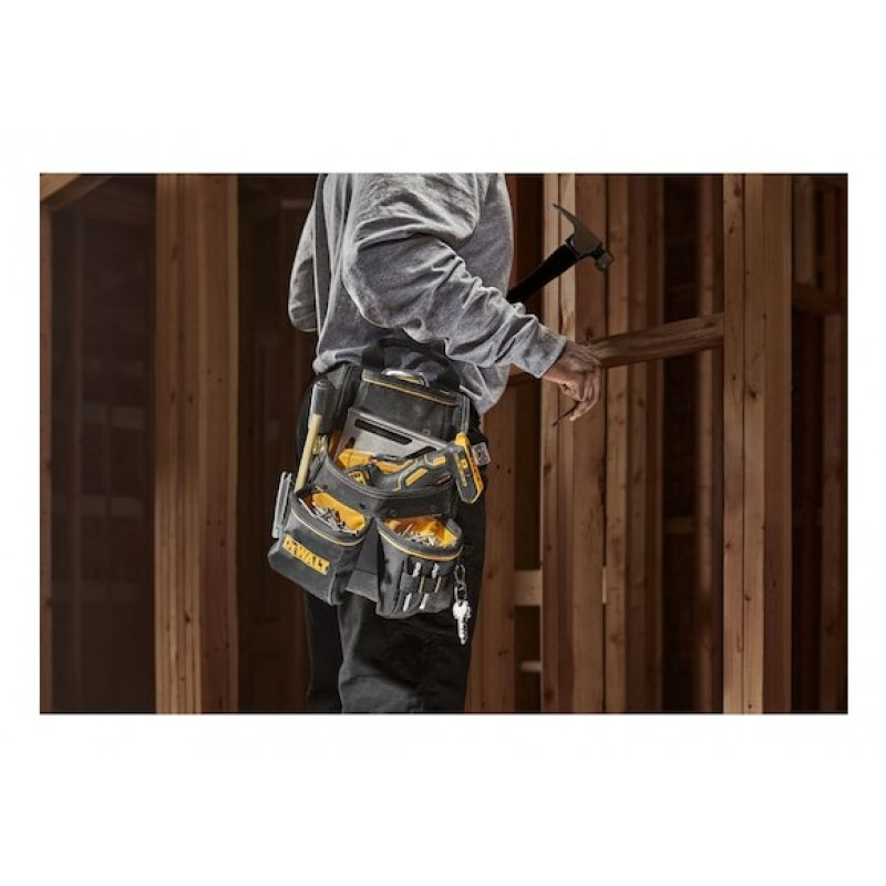 DeWALT DWST40201-1 εργαλειοθήκη, ύφασμα μουσαμά, μαύρο/κίτρινο