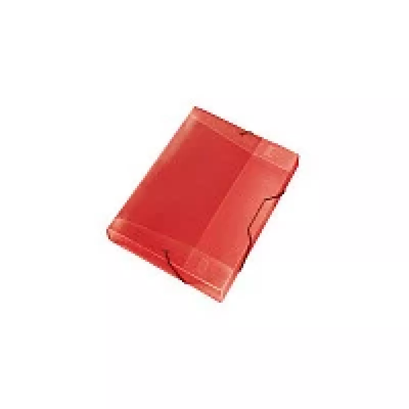 Veloflex Heftbox Document Box 2,5 cm, DIN A4, διαφανές κόκκινο
