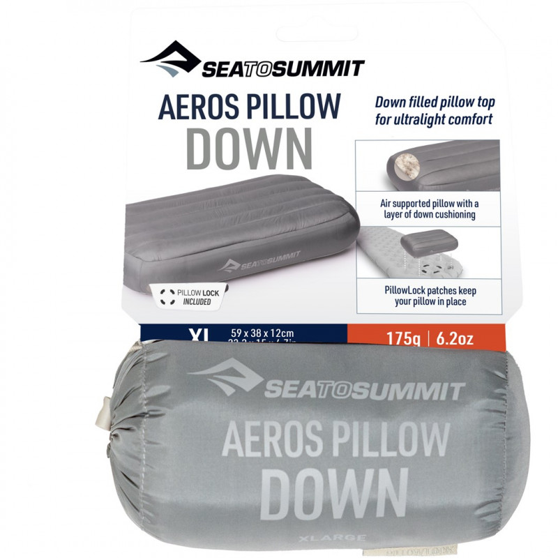 Sea to Summit Aeros Down φουσκωτό μαξιλάρι, L