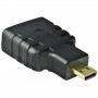 Akyga AK-AD-10 αντάπτορας HDMI θηλυκή σε Micro-HDMI αρσενικό, μαύρος