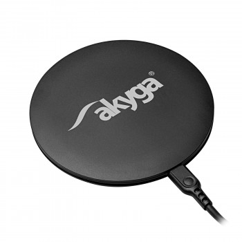 Επαγωγικός φορτιστής QI Akyga AK-QI-04 ver. 1.2 USB-C 15W