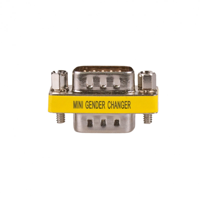 Akyga AK-AD-19 D-Sub 15 ακίδων (M) σε D-Sub 15 ακίδων (M) VGA gender changer, ασημί