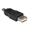 Akyga AK-AD-07 αντάπτορας OTG USB-A θηλυκή σε Mini-USB αρσενικό, μαύρος