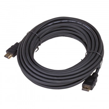 Akyga AK-HD-100A καλώδιο HDMI 1.4 High-Speed με Ethernet, 10 m, μαύρο