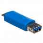 Akyga AK-AD-25 Adapter OTG USB-A 3.0 (F) σε Micro USB-B 3.0 (M), μπλε
