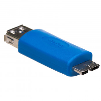 Akyga AK-AD-25 Adapter OTG USB-A 3.0 (F) σε Micro USB-B 3.0 (M), μπλε