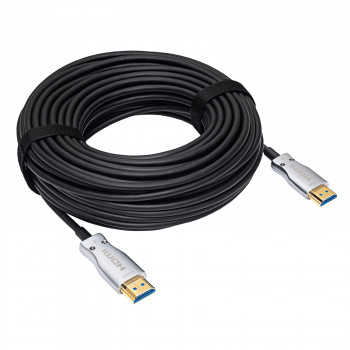 Akyga AK-HD-200L Ενεργό οπτικό καλώδιο HDMI 2.1 (AOC), 48 Gbps, 8K@60Hz, 4K@120Hz, 20 m, μαύρο