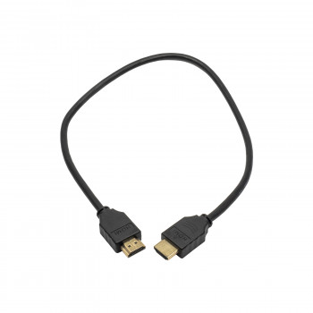Akyga AK-HD-05A Καλώδιο HDMI High Speed με Ethernet, HDMI 1.4, 0,5 m, μαύρο