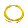 Akyga AK-FC-03 Καλώδιο patch οπτικής ίνας ST σε ST simplex single-mode, 14 m, κίτρινο