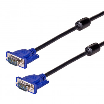 Akyga AK-AV-14 Καλώδιο VGA (M) σε VGA (M), D-Sub 15 ακίδων, 5 m, μαύρο