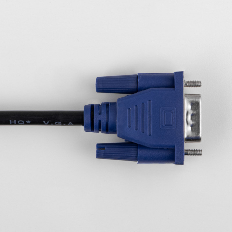 Akyga AK-AV-14 Καλώδιο VGA (M) σε VGA (M), D-Sub 15 ακίδων, 5 m, μαύρο
