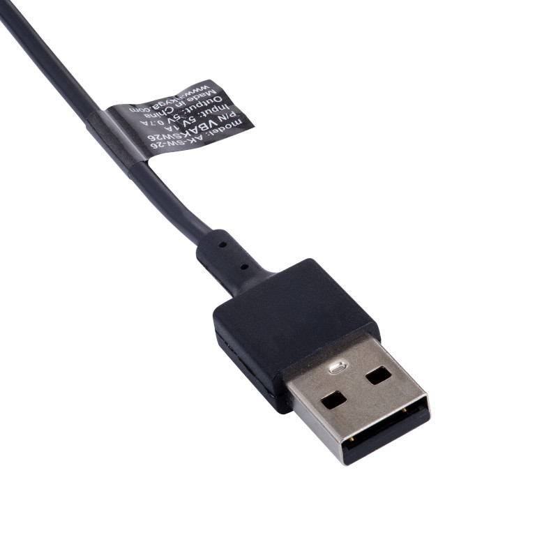 Akyga AK-SW-26 μαγνητική βάση φόρτισης για Fitbit Versa 3 / Sense, USB-A, 1 m