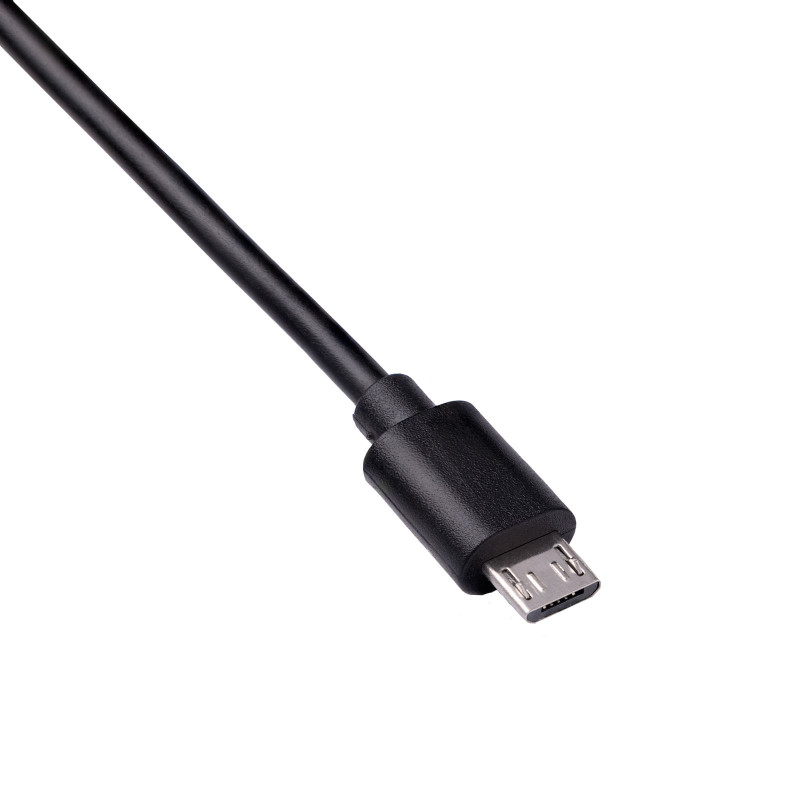 Akyga AK-USB-01 καλώδιο USB 2.0 USB-A (M) σε Micro USB-B (M), 1,8 m, μαύρο