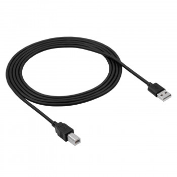 Akyga AK-USB-04 καλώδιο εκτυπωτή USB 2.0 USB-A (M) σε USB-B (M), 1,8 m, μαύρο