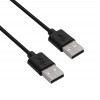Akyga AK-USB-11 καλώδιο USB 2.0 USB-A (M) σε USB-A (M), 1,8 m, μαύρο