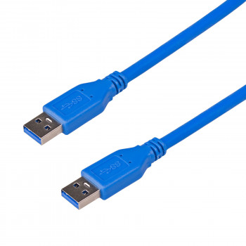 Akyga AK-USB-14 καλώδιο USB 3.0 USB-A (M) σε USB-A (M), 1,8 m, μπλε