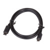 Akyga AK-USB-16 καλώδιο USB 2.0 Micro USB-B (M) σε USB-C (M), 1 m, μαύρο