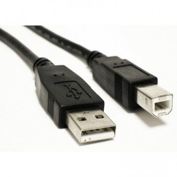 Akyga AK-USB-18 καλώδιο εκτυπωτή USB 2.0 USB-A (M) σε USB-B (M), 5 m, μαύρο